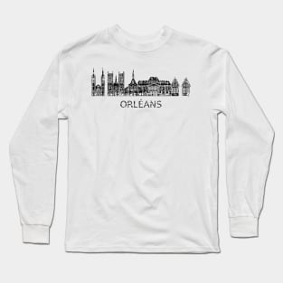 Orléans - World Cities Series by 9BH Long Sleeve T-Shirt